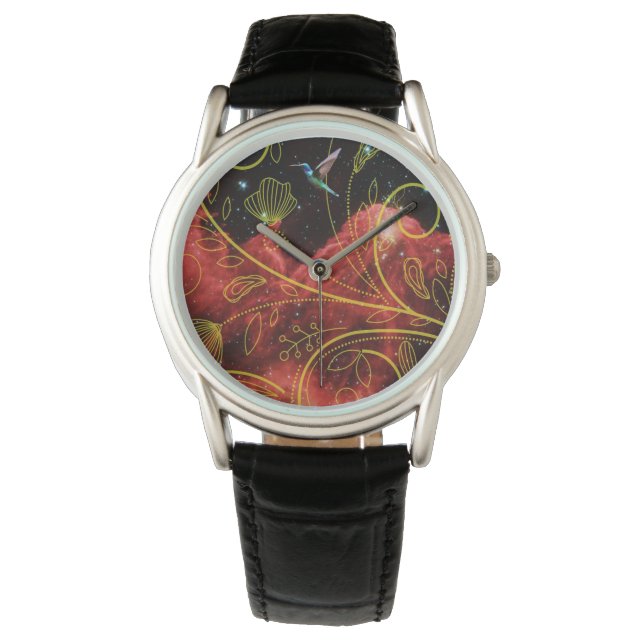 "Freiheit" - Hummingbird Armbanduhr (Vorderseite)