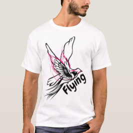 Freiheit im Flugverkehr: Vögel Inspiriert T - Shir T-Shirt