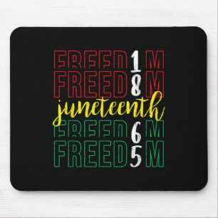Freiheit im Juni - 19. Juni 1865 Afrika H Mousepad