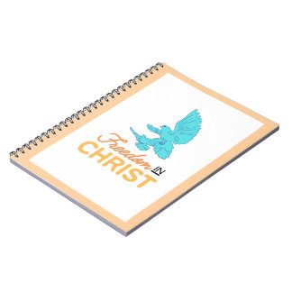 Freiheit in Christus Tablet- und Laptop-Hülle Notizblock