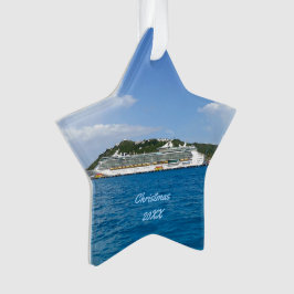 Freiheit in St. Maarten datiert Ornament
