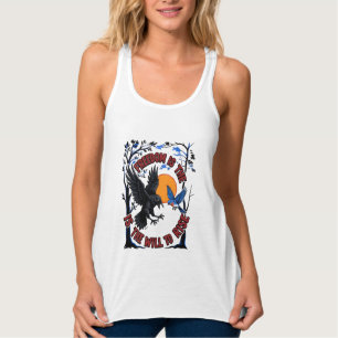 Freiheit ist der Wille, Raben aufzusteigen Tank Top