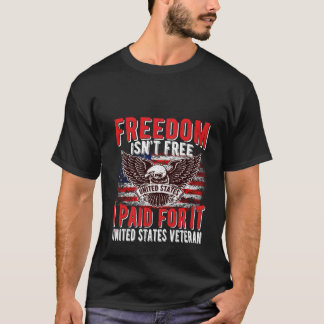 Freiheit ist frei stolz auf die Vereinigten Staate T-Shirt