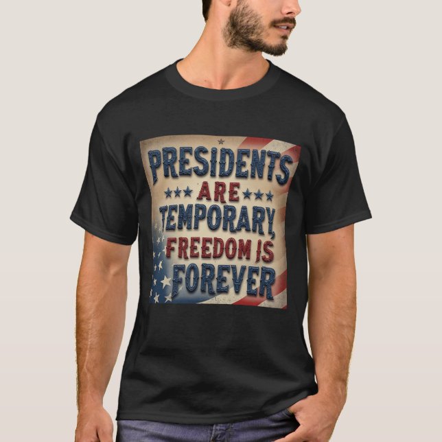 Freiheit ist für immer T-Shirt (Vorderseite)