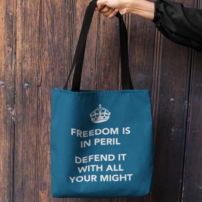 Freiheit ist in Gefahr, sie mit all Ihrer Macht zu Tasche (Von Creator hochgeladen)
