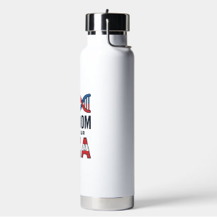 Freiheit ist in unserer DNA Patrioten Vector-Shirt Trinkflasche