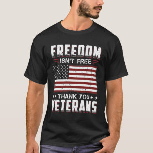 Freiheit ist nicht danken Ihnen die patriotischen T-Shirt