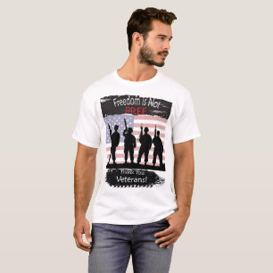 Freiheit ist NICHT frei, Danke Veteranen T-Shirt