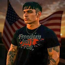 Freiheit ist nicht frei Tri-Blend shirt