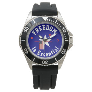 Freiheit ist unerlässlich zu beobachten armbanduhr