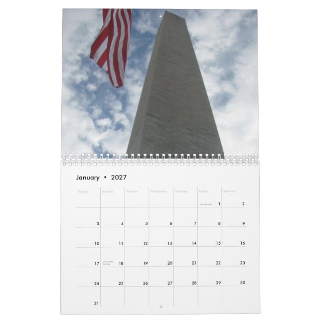 Freiheit Kalender (Jan 2027)