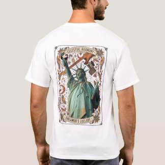 Freiheit | Künstlerische Statue & Träumers Wiegenl T-Shirt