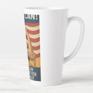 Freiheit Latte Tasse