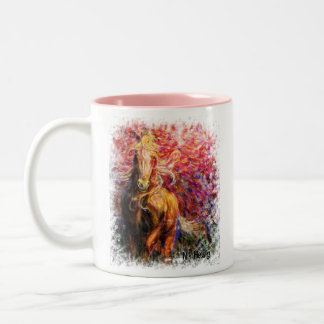 Freiheit, "lebhaftfreies… und beautysurrounds Sie Zweifarbige Tasse