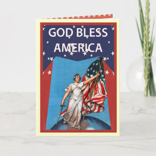 Freiheit mit dem US Flagge Karte