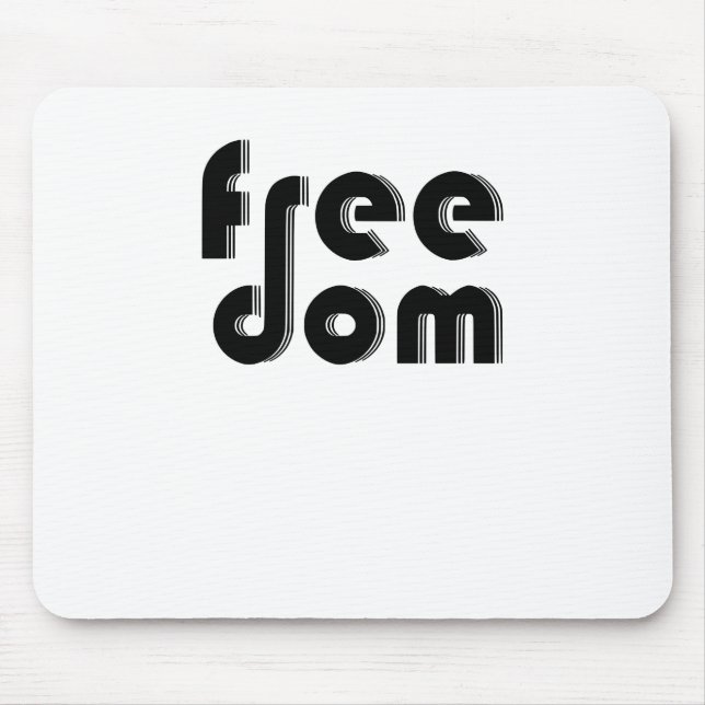 Freiheit Mousepad (Vorne)