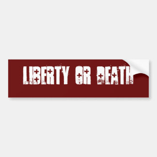FREIHEIT ODER TOD AUTOAUFKLEBER