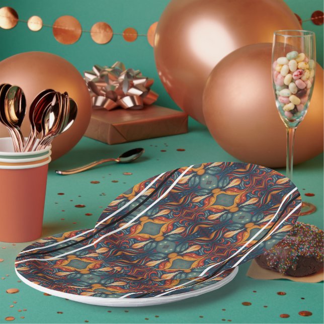 Freiheit Pappteller (Multi)