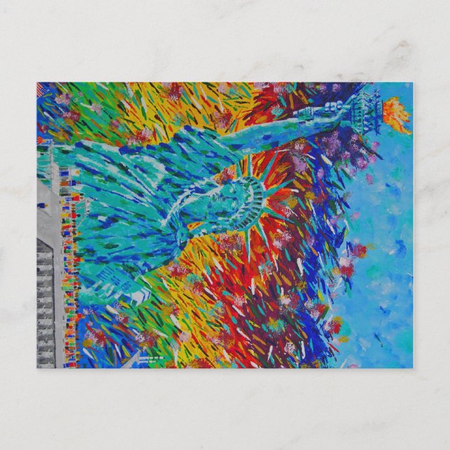 Freiheit Postkarte (Vorderseite)