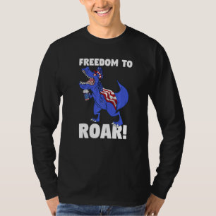 Freiheit, Rex Dinosaurier zu rauben T-Shirt