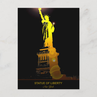 Freiheit senden: Freiheitsstatue Postkarte