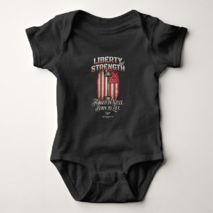 Freiheit Stärke Geschmiedeter Stahl American Iro Baby Strampler