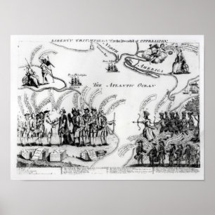 Freiheit triumphierend oder der Sturz Poster