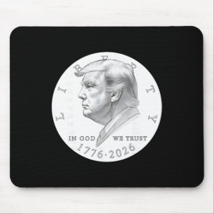 Freiheit Trump In Gott Wir Vertrauen 1776 2026 Fre Mousepad