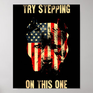 Freiheit Unabhängigkeit 4. Juli USA-Flagge patriot Poster