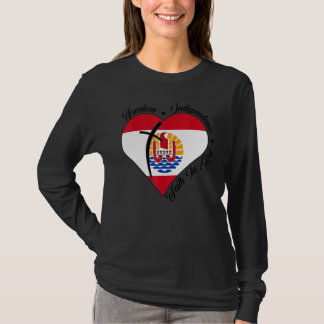 Freiheit Unabhängigkeit Glaube an Gott   Christlic T-Shirt