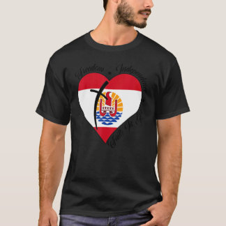 Freiheit Unabhängigkeit Glaube an Gott   Christlic T-Shirt