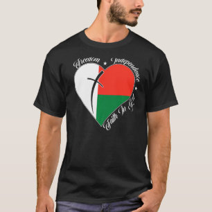 Freiheit Unabhängigkeit Glaube an Gott Christliche T-Shirt