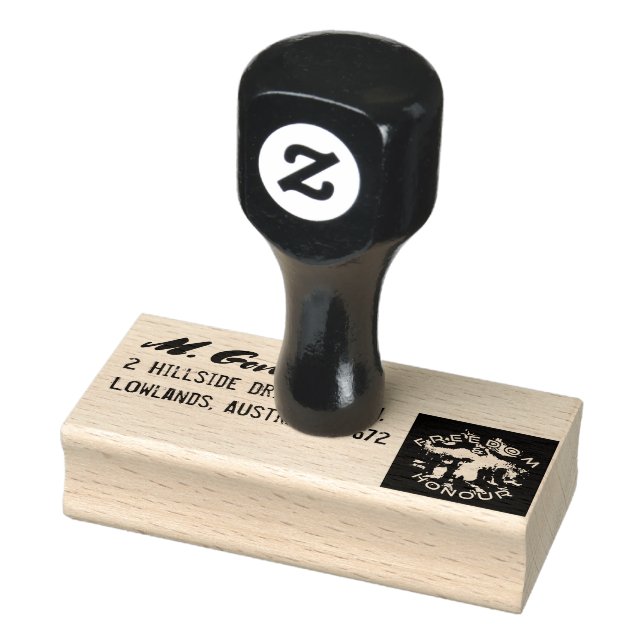 Freiheit und Ehre Gummistempel (Stempel)