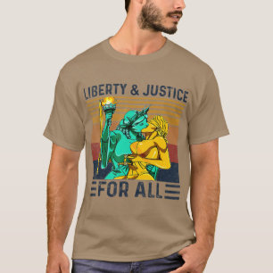 Freiheit und Gerechtigkeit für alle Lesben T-Shirt
