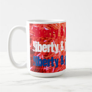 "Freiheit und Gerechtigkeit für alle" - Tasse