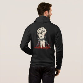 Freiheit und kühne Protestbekleidung Hoodie