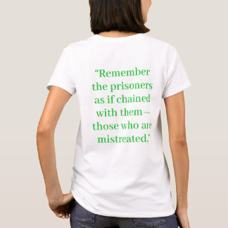 Freiheit vom T - Shirt der Inhaftierung