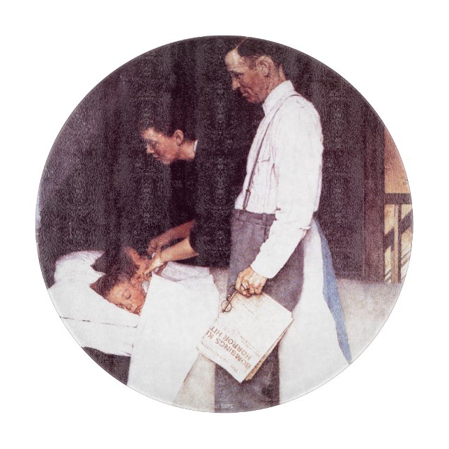 Freiheit von Angst Schneidebrett (Vorderseite)