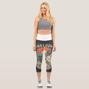 Freiheit Vor Terminen Tee Capri Leggings