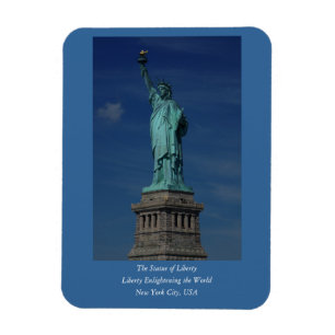 Freiheit, welche die Welt - Freiheitsstatuen Magnet