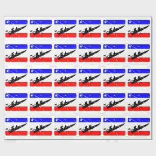 Freiheit Widerstand-Boot FLAIR Geschenkpapier