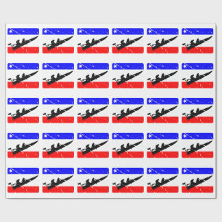 Freiheit Widerstand-Boot FLAIR Geschenkpapier