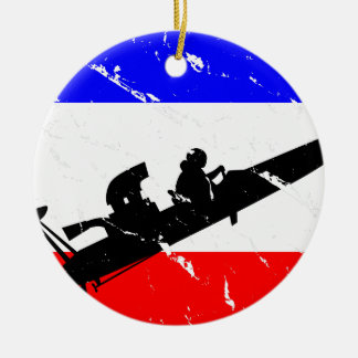 Freiheit Widerstand-Boot FLAIR Keramikornament