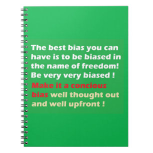 Freiheit wieder groß machen notizblock