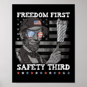 Freiheit zuerst, Sicherheit an dritter Stelle, Feu Poster