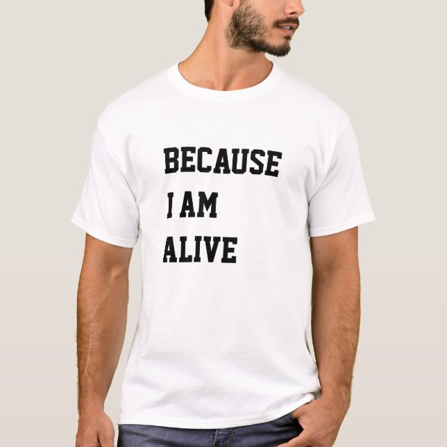 Freiheit zum Leben in Shirt (Vorderseite)