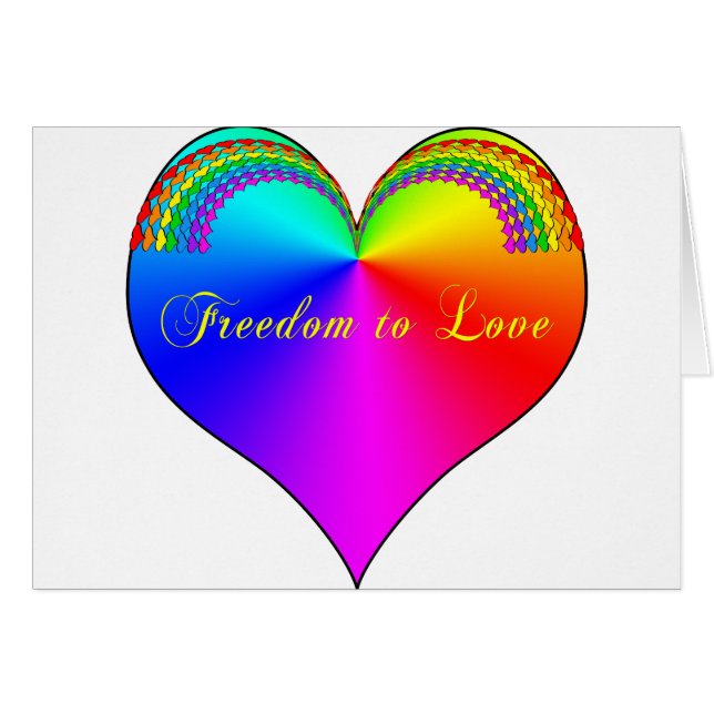Freiheit zur Liebe von LGBT (Vorderseite (Horizontal))