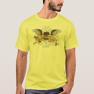 Freiheits-Bell-Grafik-T - Shirt