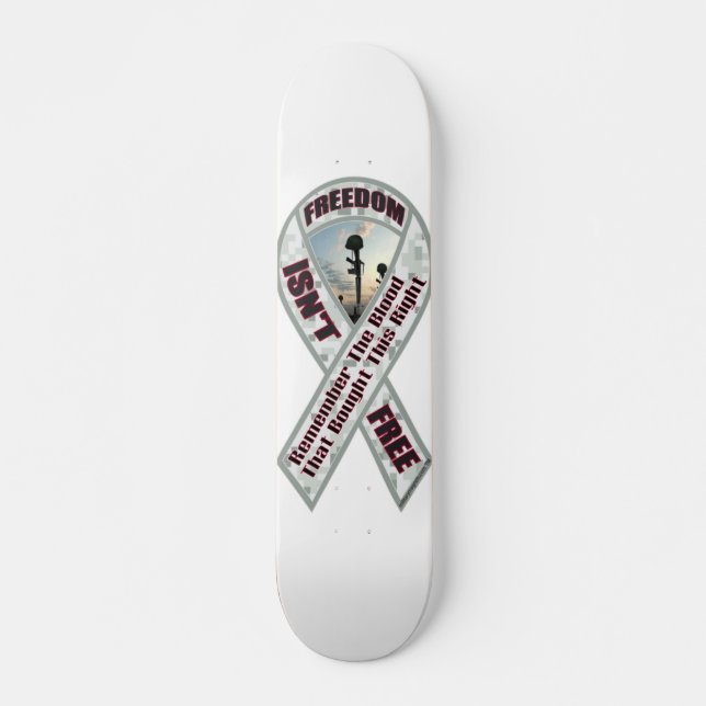 Freiheits-Brett! Skateboard (Vorne)