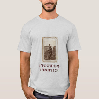 Freiheits-Kämpfer (grauer T - Shirt) T-Shirt